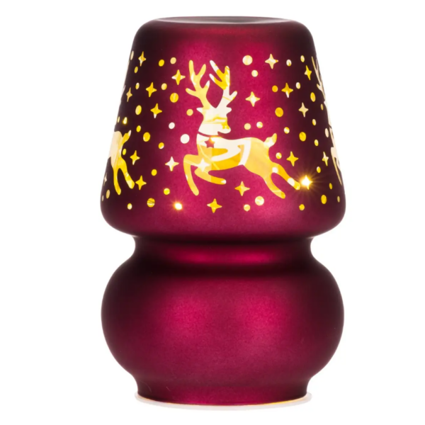 THUN - Lampada led Natale rosso piccola