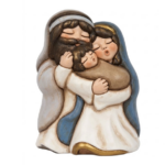 THUN - SACRA FAMIGLIA IN CERAMICA
