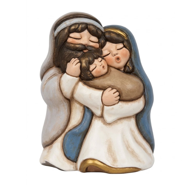 THUN - SACRA FAMIGLIA IN CERAMICA