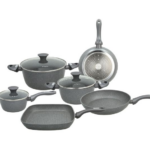 TOGNANA - BATTERIA 9PZ MYTHOS MARBLE NERO FLOATEC