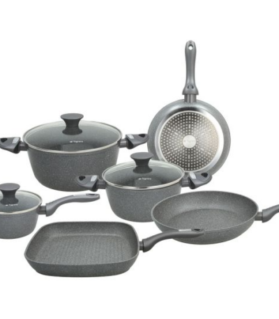 TOGNANA - BATTERIA 9PZ MYTHOS MARBLE NERO FLOATEC