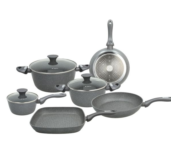 TOGNANA - BATTERIA 9PZ MYTHOS MARBLE NERO FLOATEC