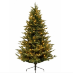 aLBERO DI NATALE ST. MORITZ PLATINUM h210 cm verde con 3000 luci LED 71% PE 29% PVC 2418 RAMI CO